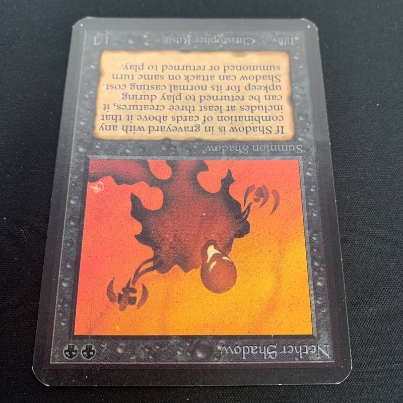 Magic the Gathering Nether Shadow - Alpha 