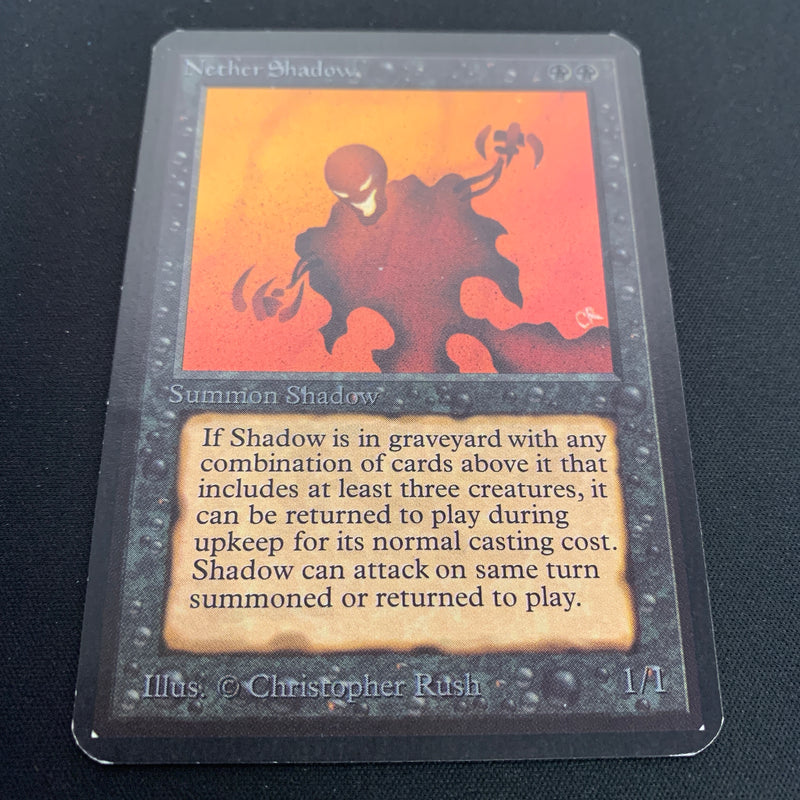 Magic the Gathering Nether Shadow - Alpha 