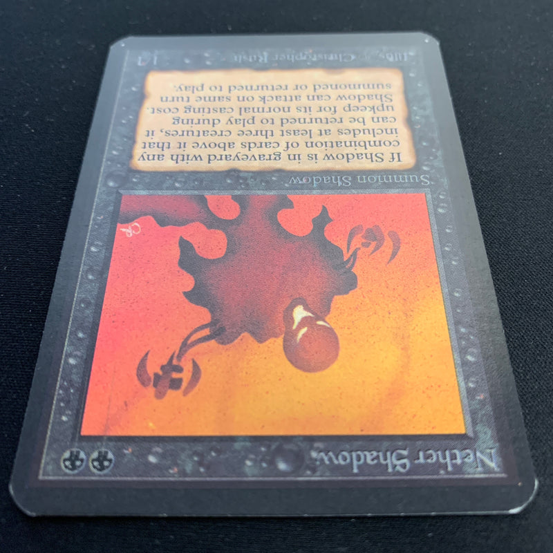 Magic the Gathering Nether Shadow - Alpha 