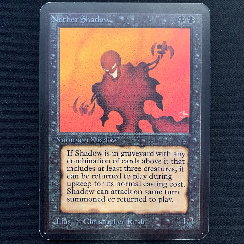 Magic the Gathering Nether Shadow - Alpha 