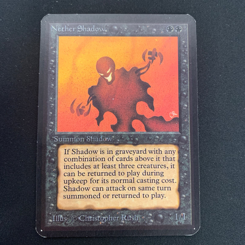 Magic the Gathering Nether Shadow - Alpha 