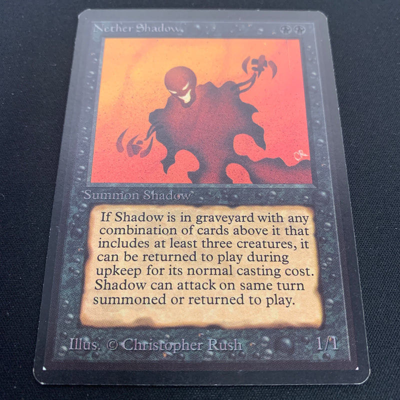 Magic the Gathering Nether Shadow - Beta 