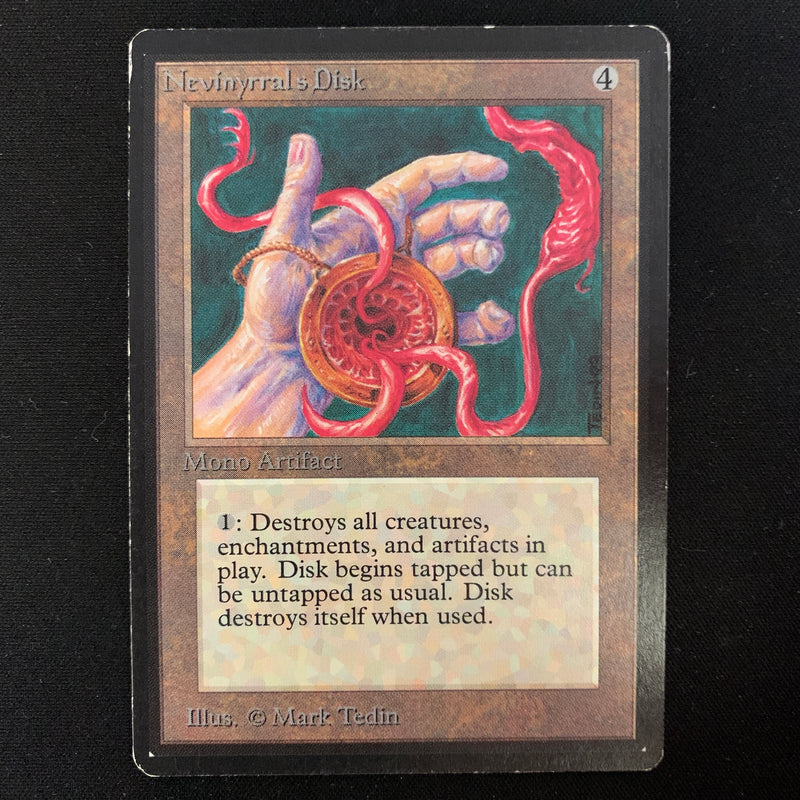 Magic the Gathering Nevinyrral's Disk - Beta LP - 24362