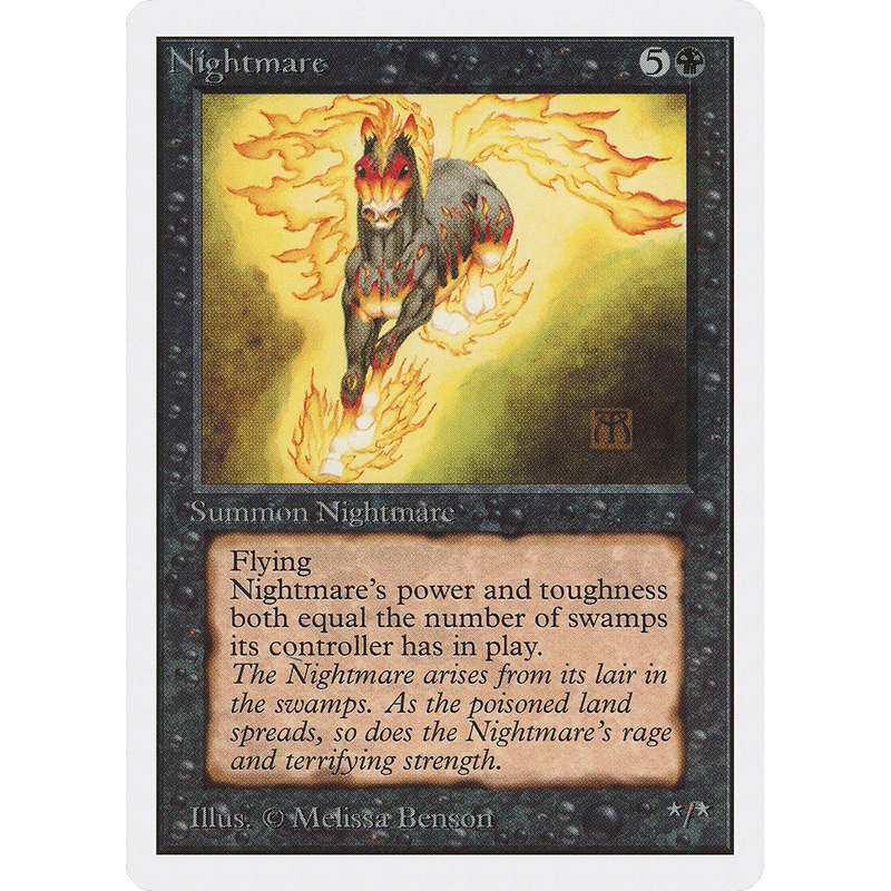 Magic the Gathering Nightmare - Unlimited NM