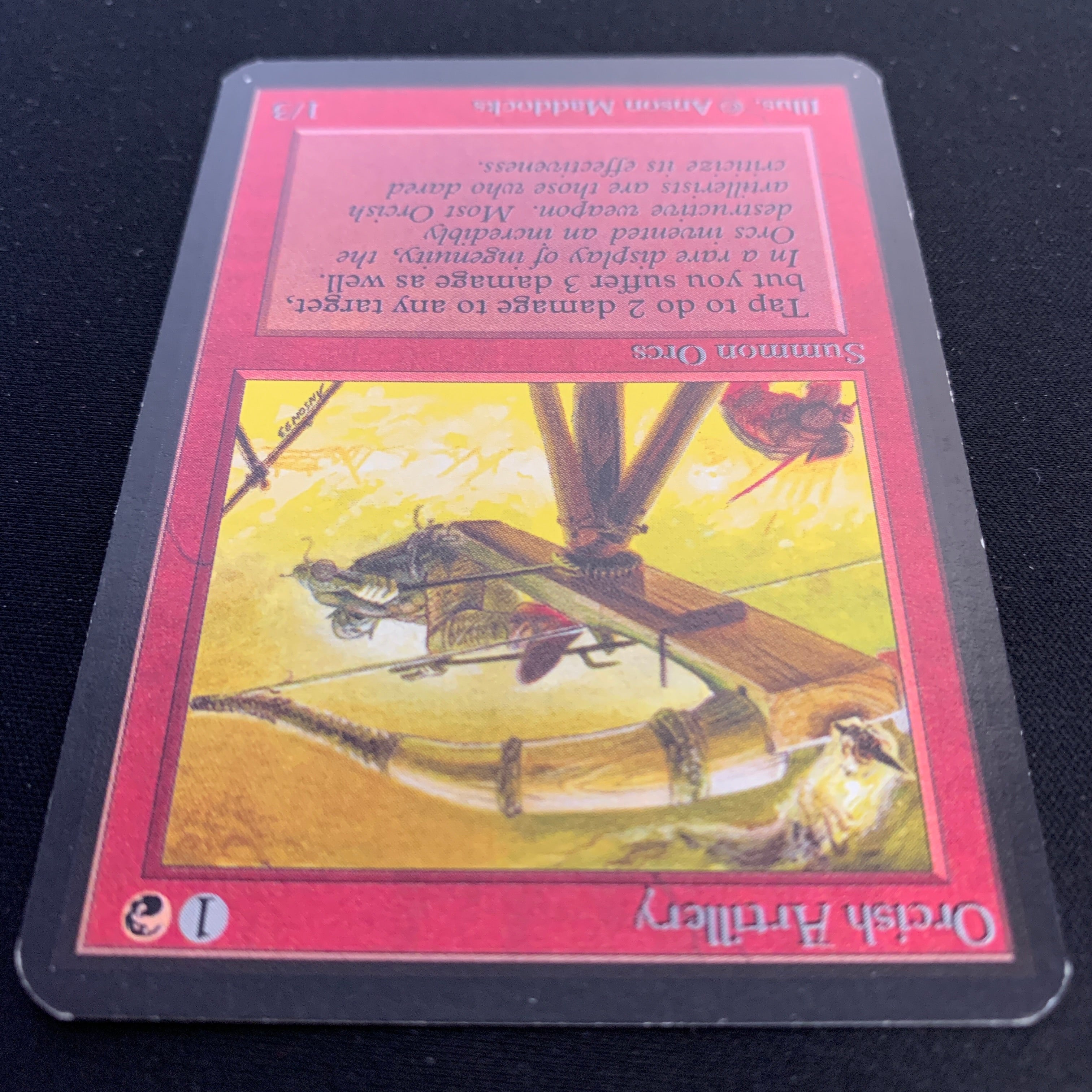 MTG Singles - Orcish Artillery - Alpha - 