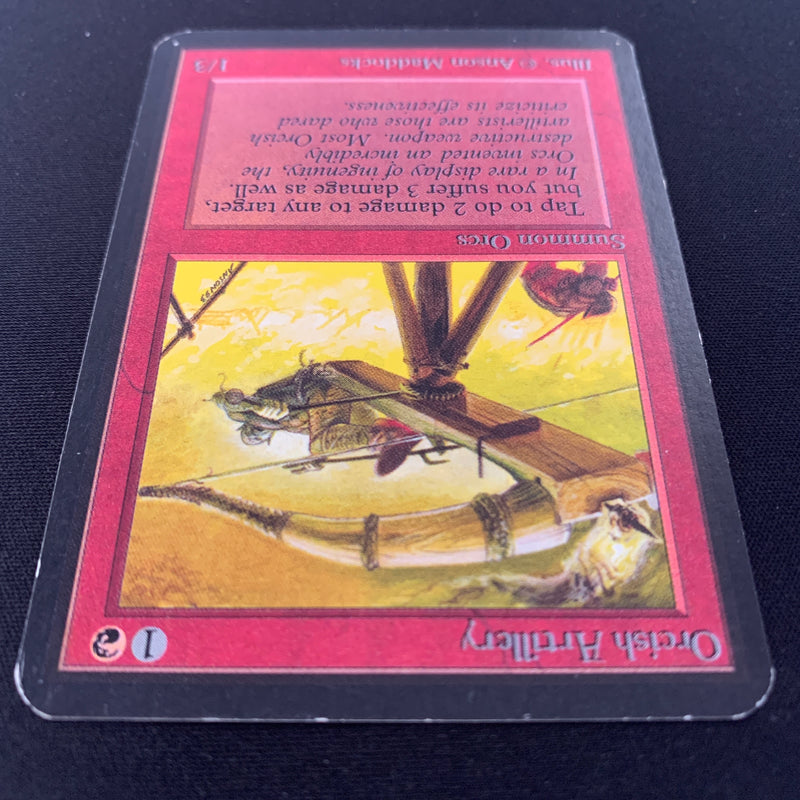 Magic the Gathering Orcish Artillery - Alpha 