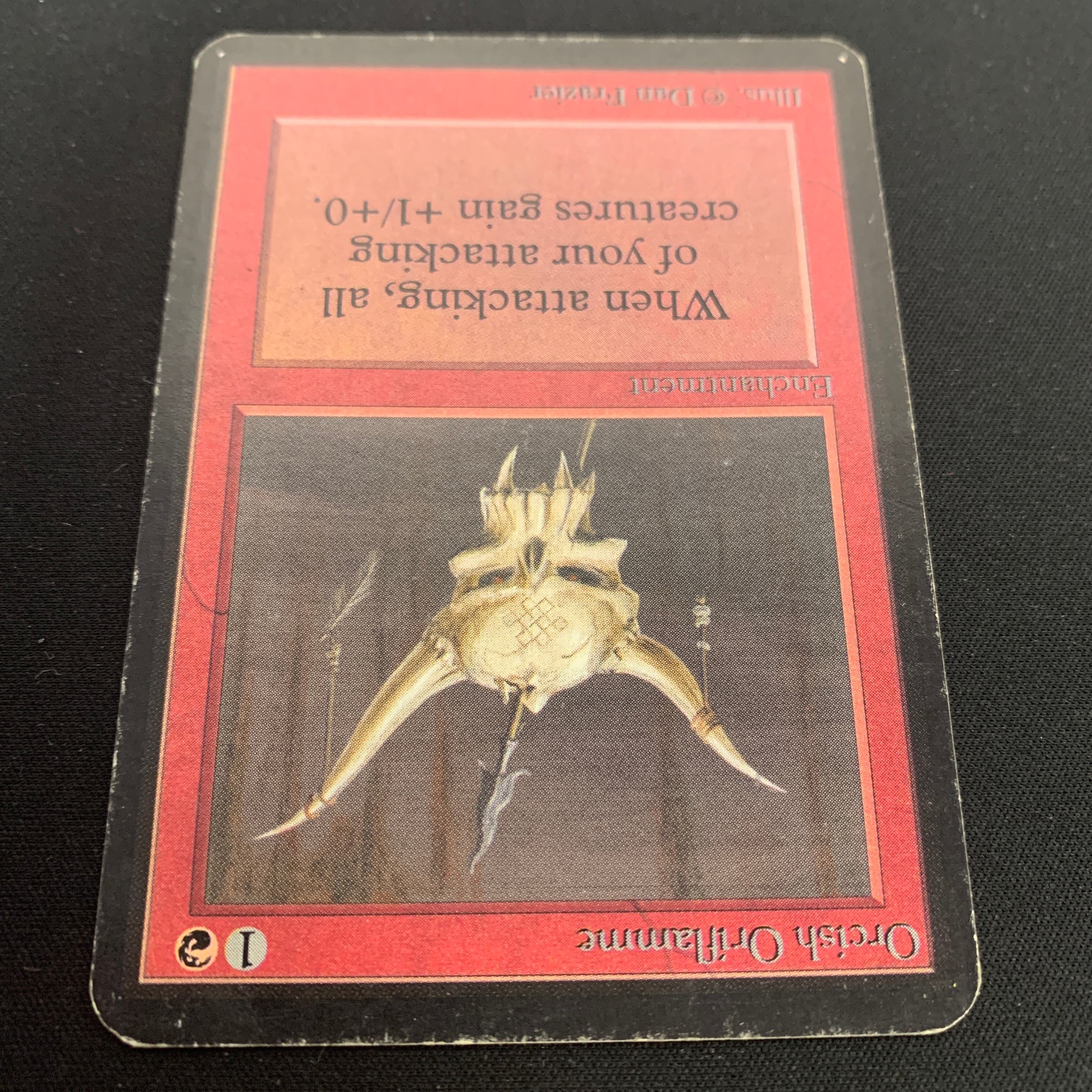 MTG Singles - Orcish Oriflamme - Alpha - 