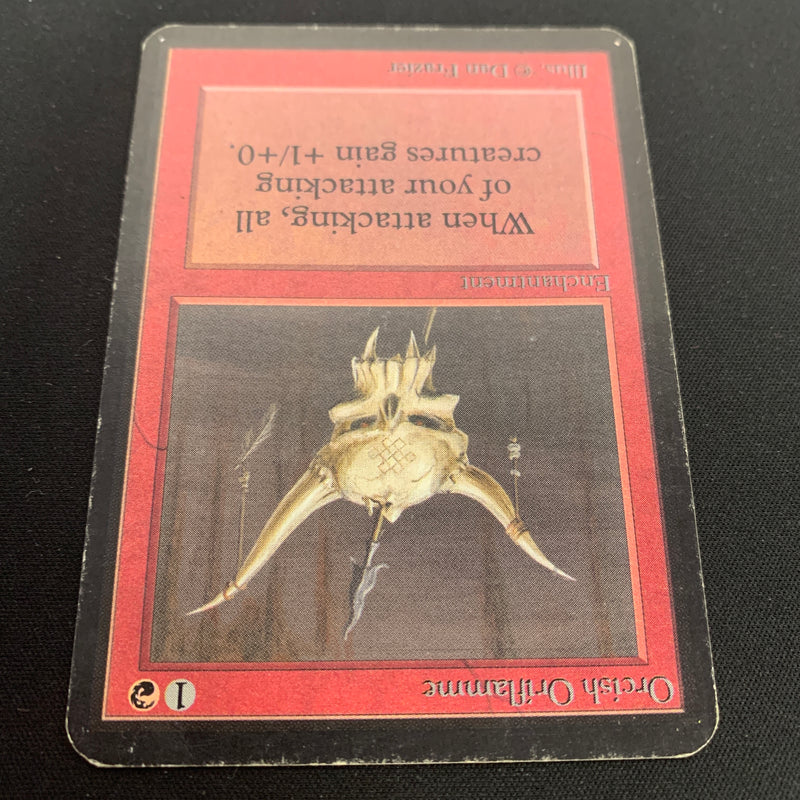 Magic the Gathering Orcish Oriflamme - Alpha 