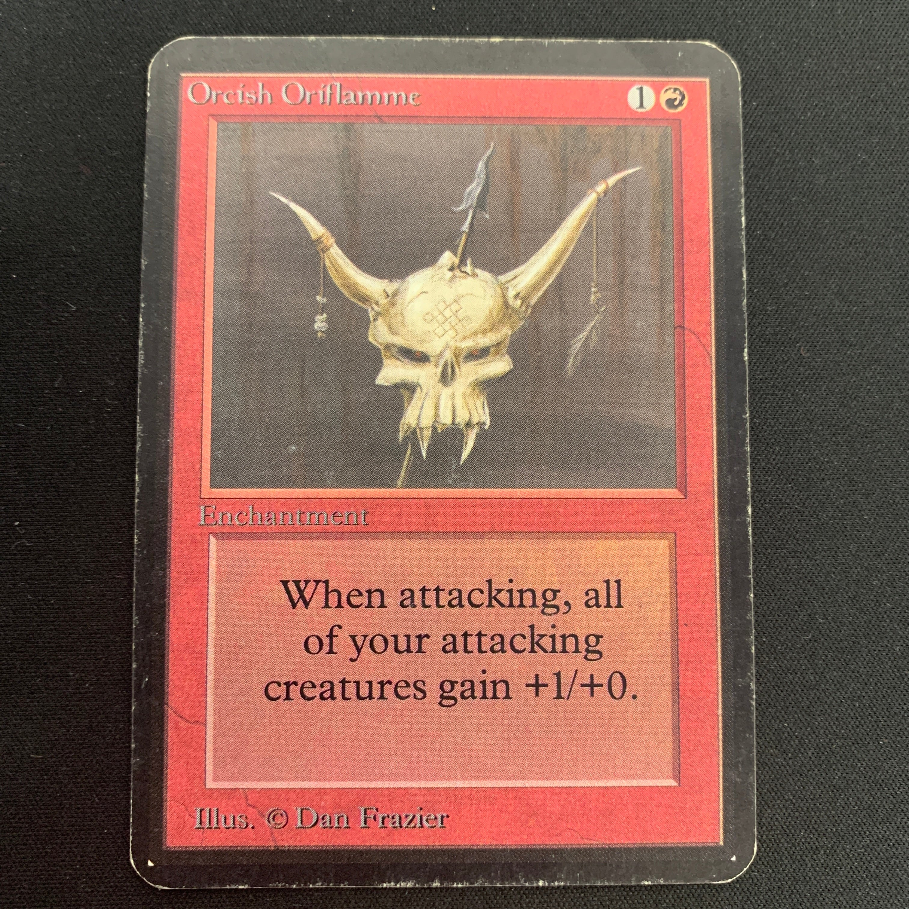MTG Singles - Orcish Oriflamme - Alpha - 