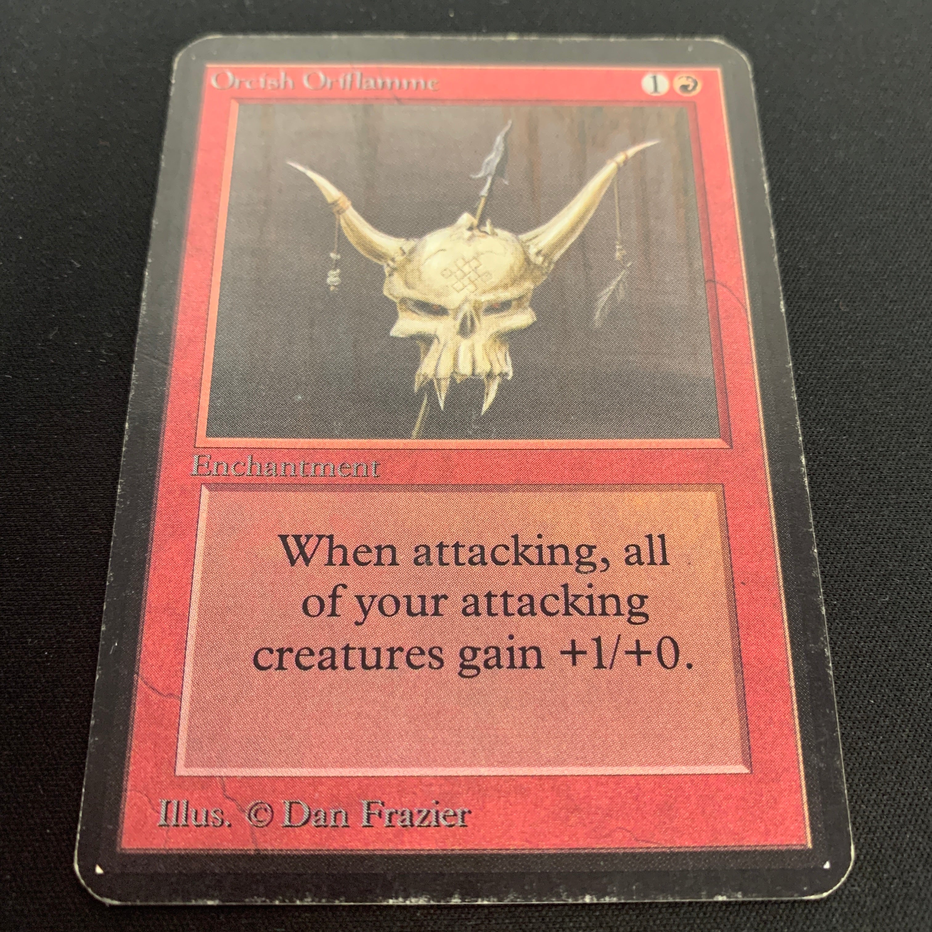 MTG Singles - Orcish Oriflamme - Alpha - 