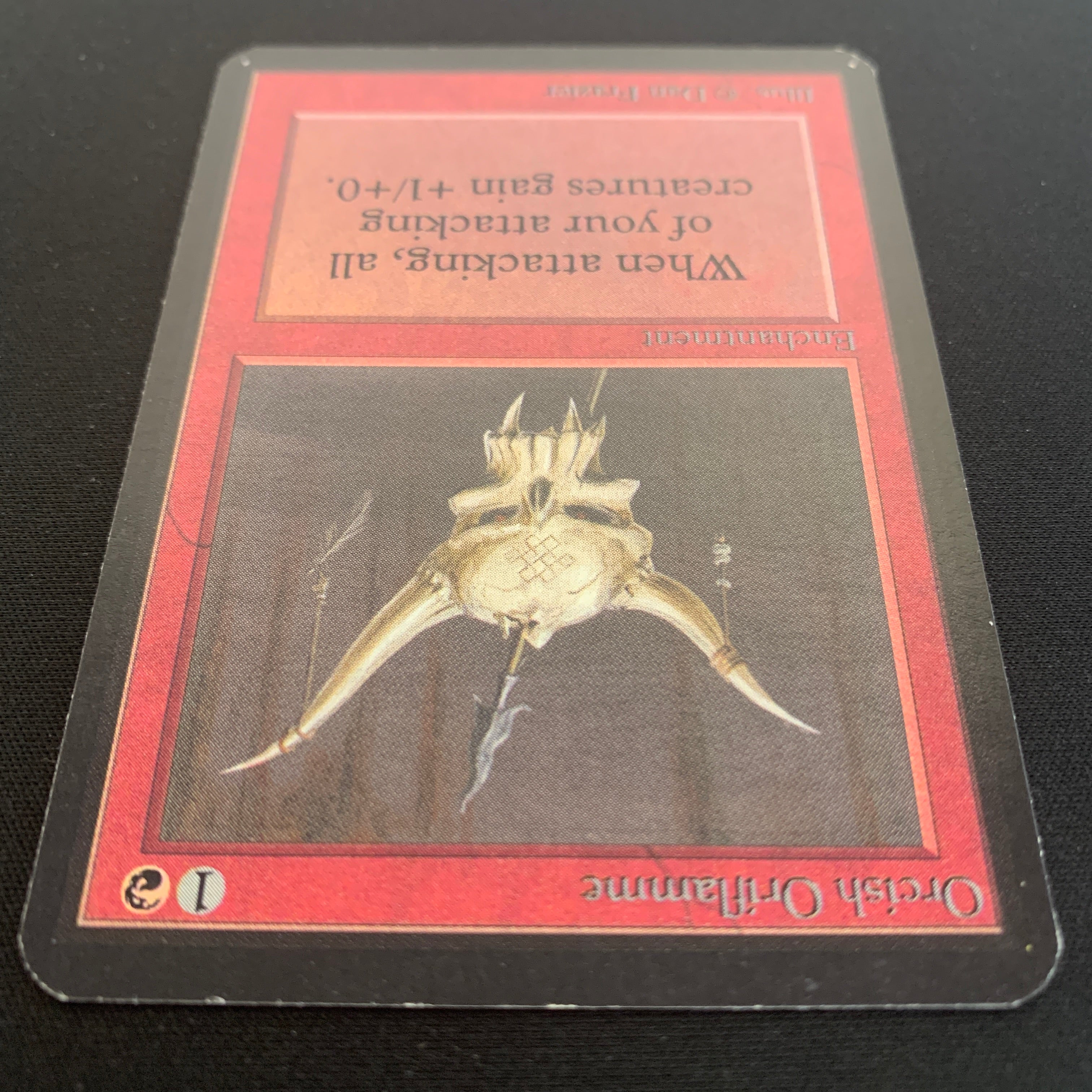 MTG Singles - Orcish Oriflamme - Alpha - 