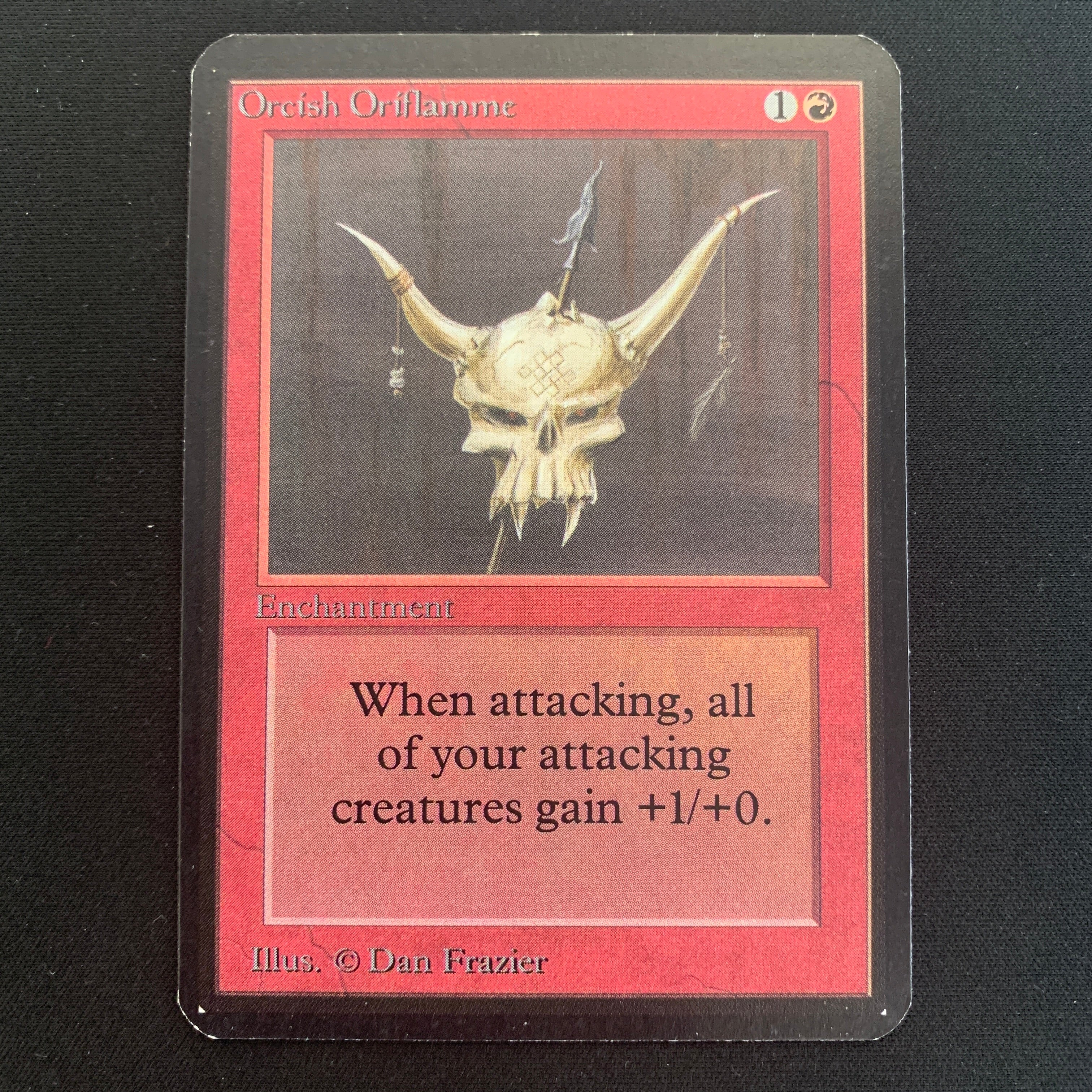 MTG Singles - Orcish Oriflamme - Alpha - 