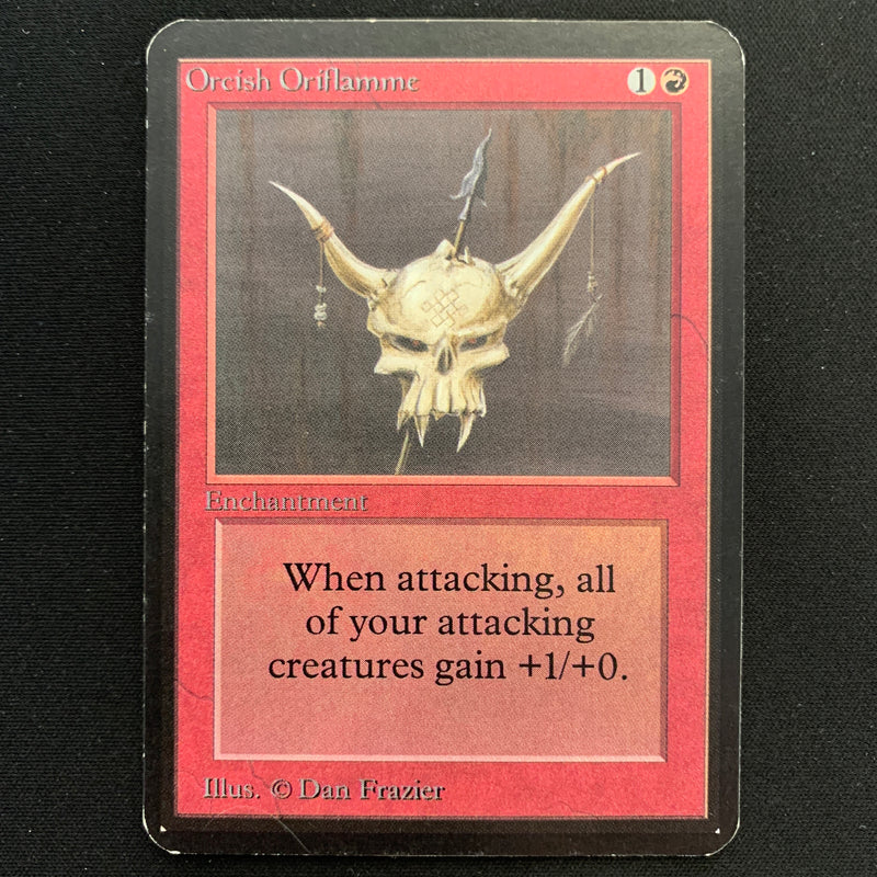 Magic the Gathering Orcish Oriflamme - Alpha 