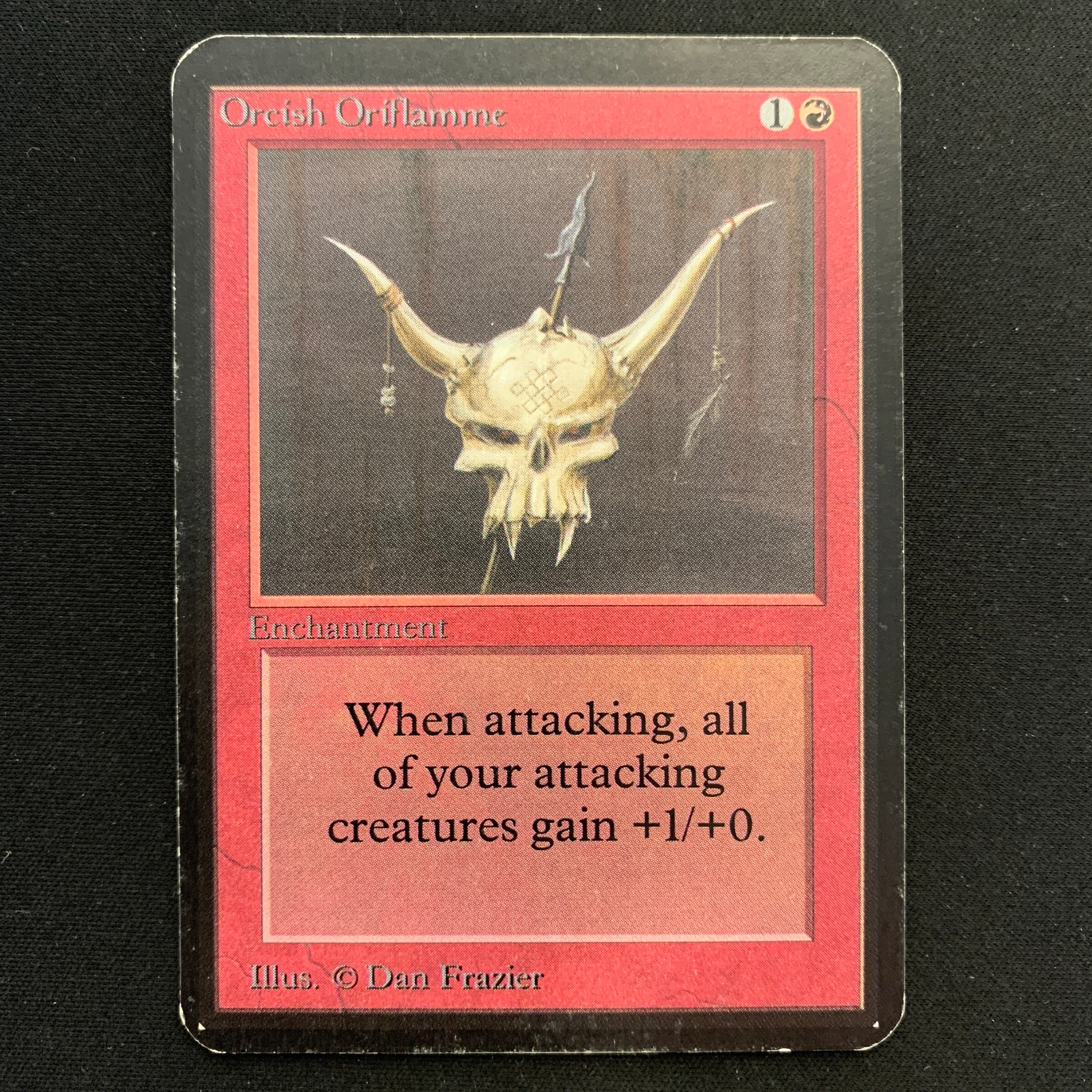 MTG Singles - Orcish Oriflamme - Alpha - 