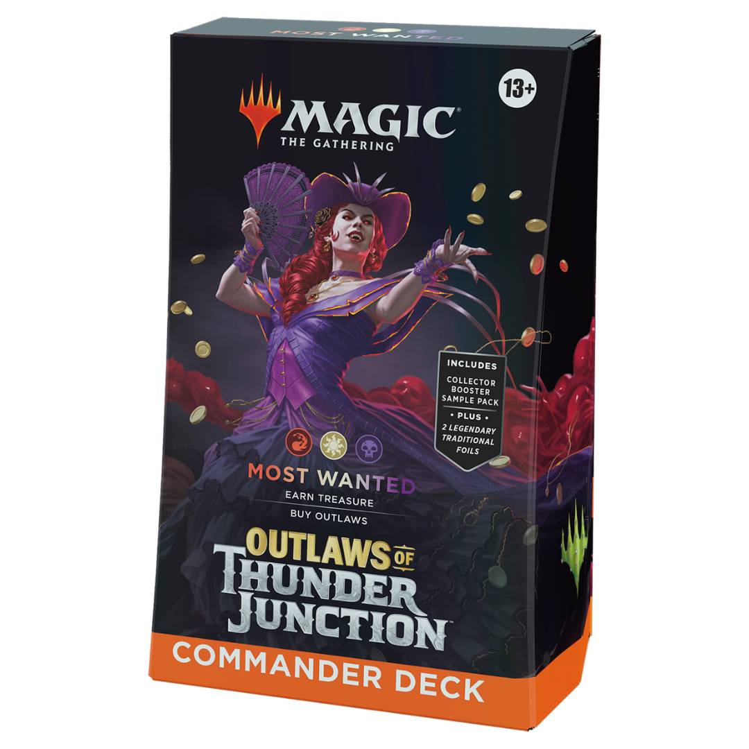 MTG Sealed Product - Outlaws of Thunder Junction Commander Deck Most Wanted - 