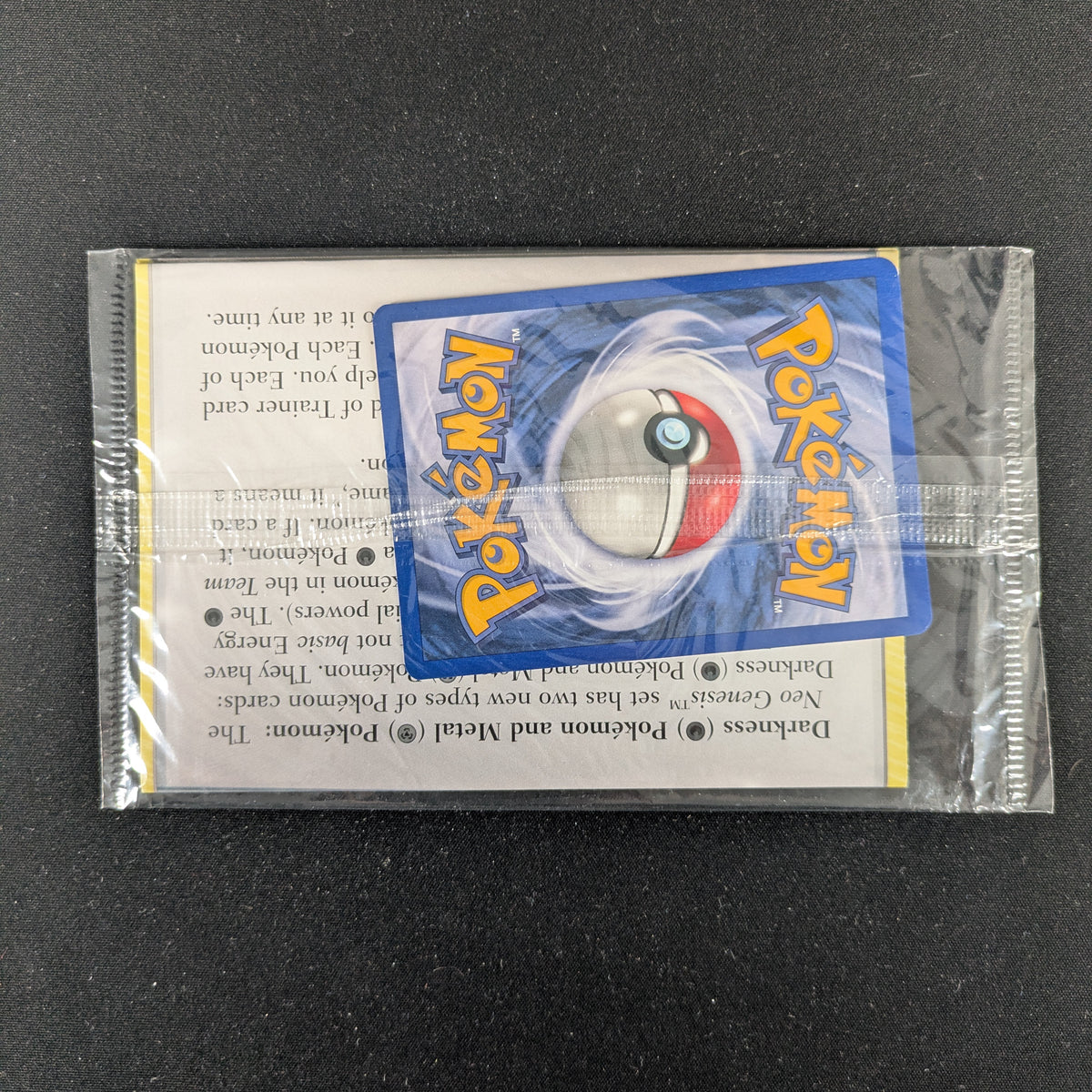 Pokémon Neo Genesis Sealed Marill WP 29 Promo