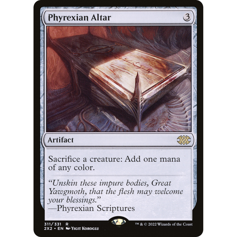 Magic the Gathering Phyrexian Altar - Double Masters 2022 NM