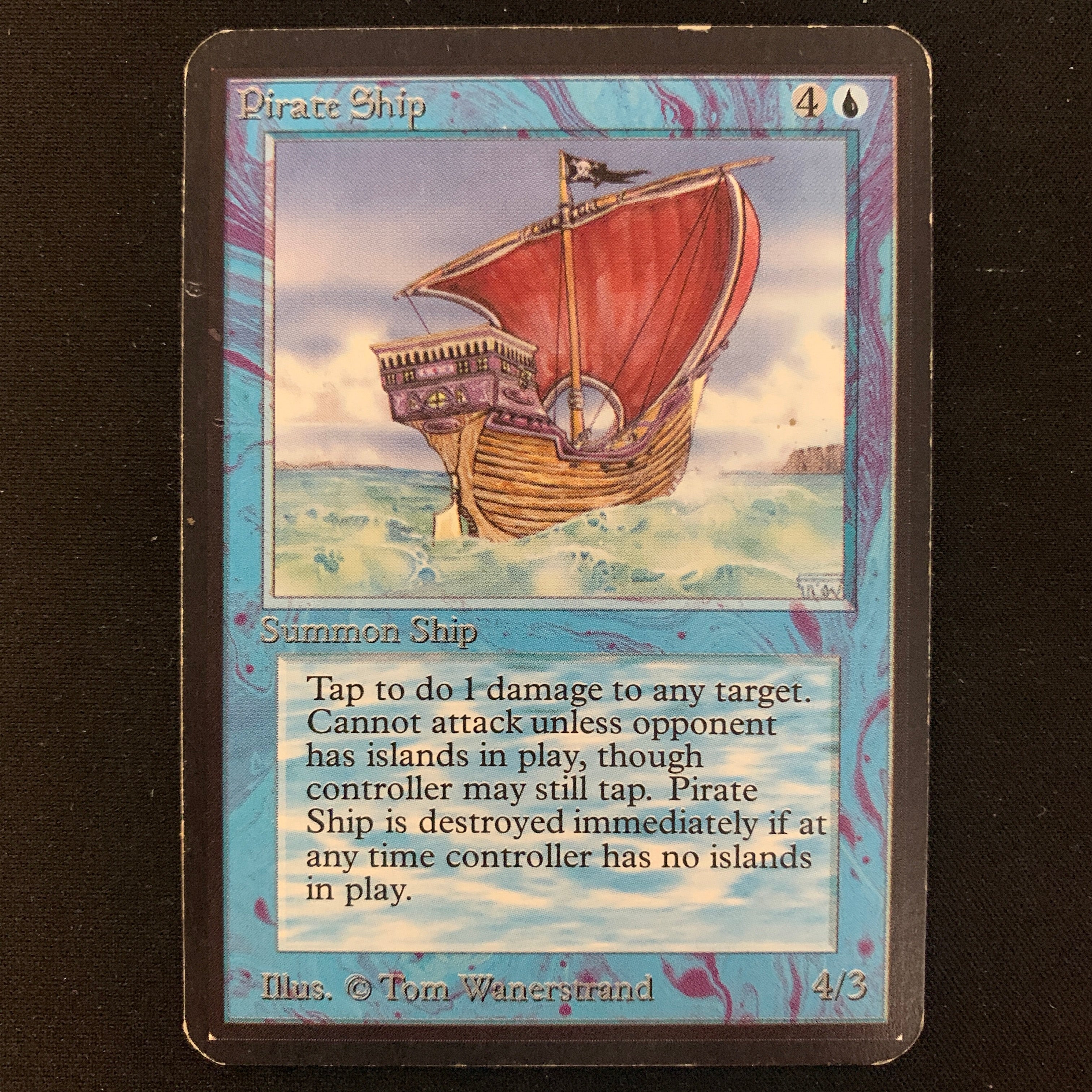 MTG Singles - Pirate Ship - Alpha - 
