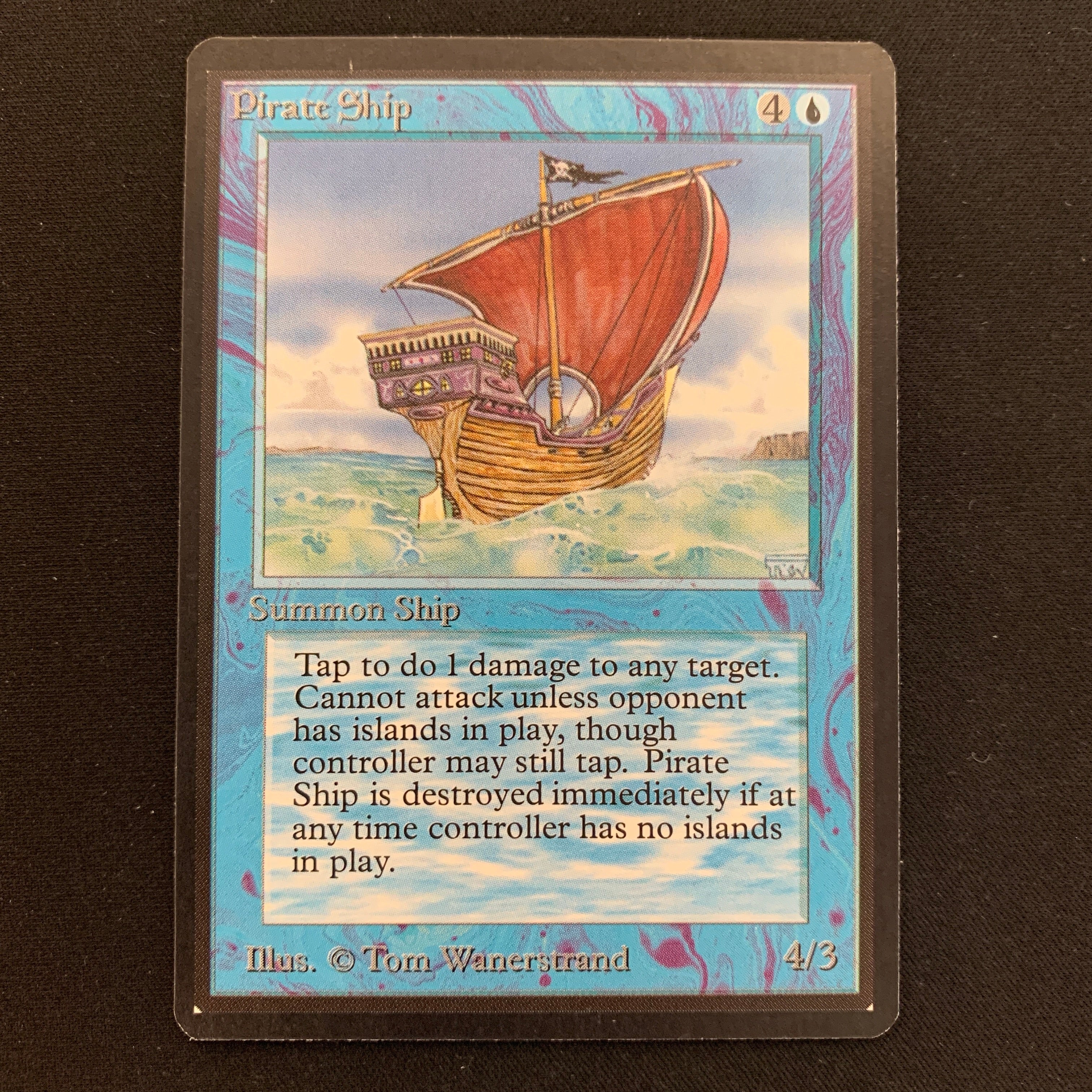 MTG Singles - Pirate Ship - Beta - 