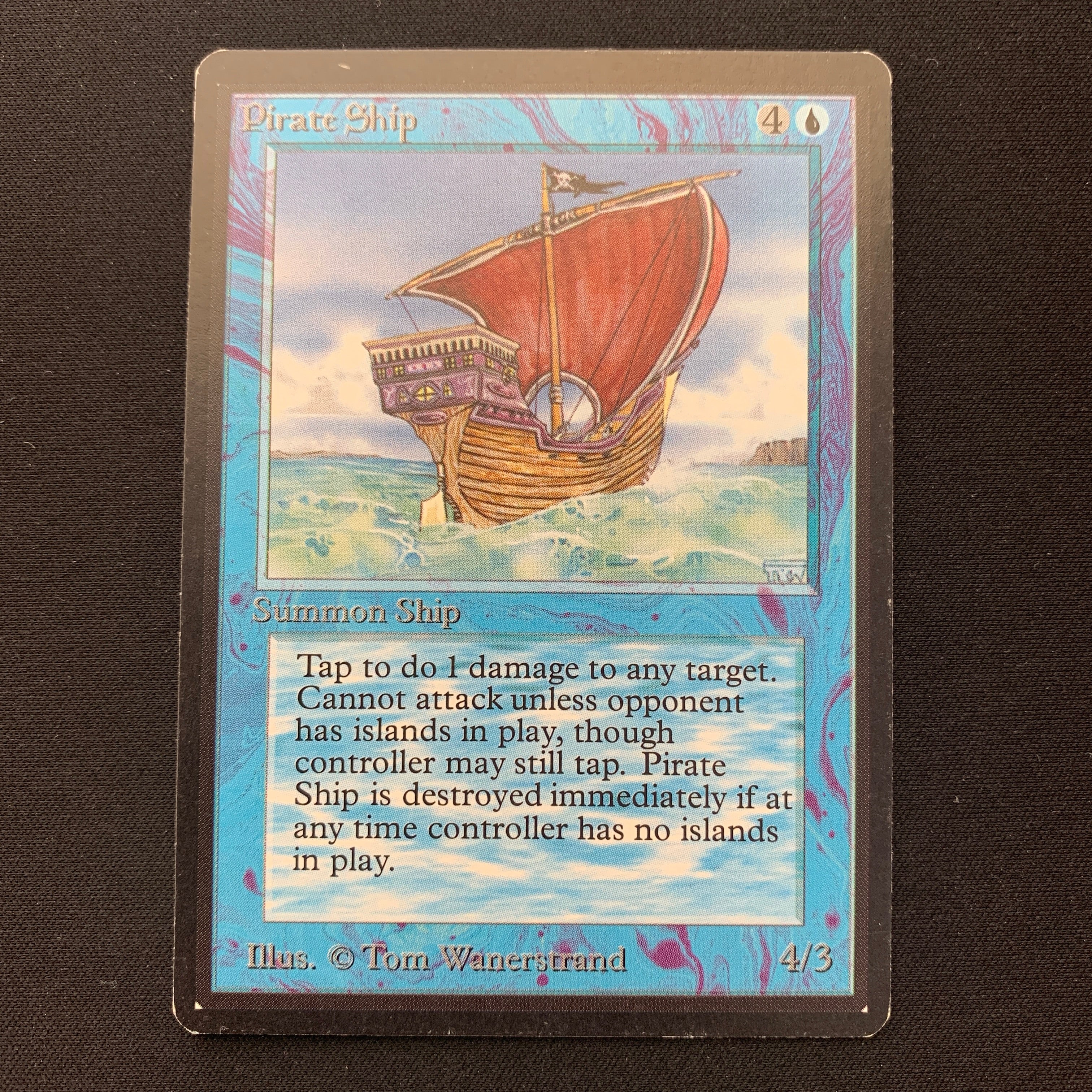 MTG Singles - Pirate Ship - Beta - 