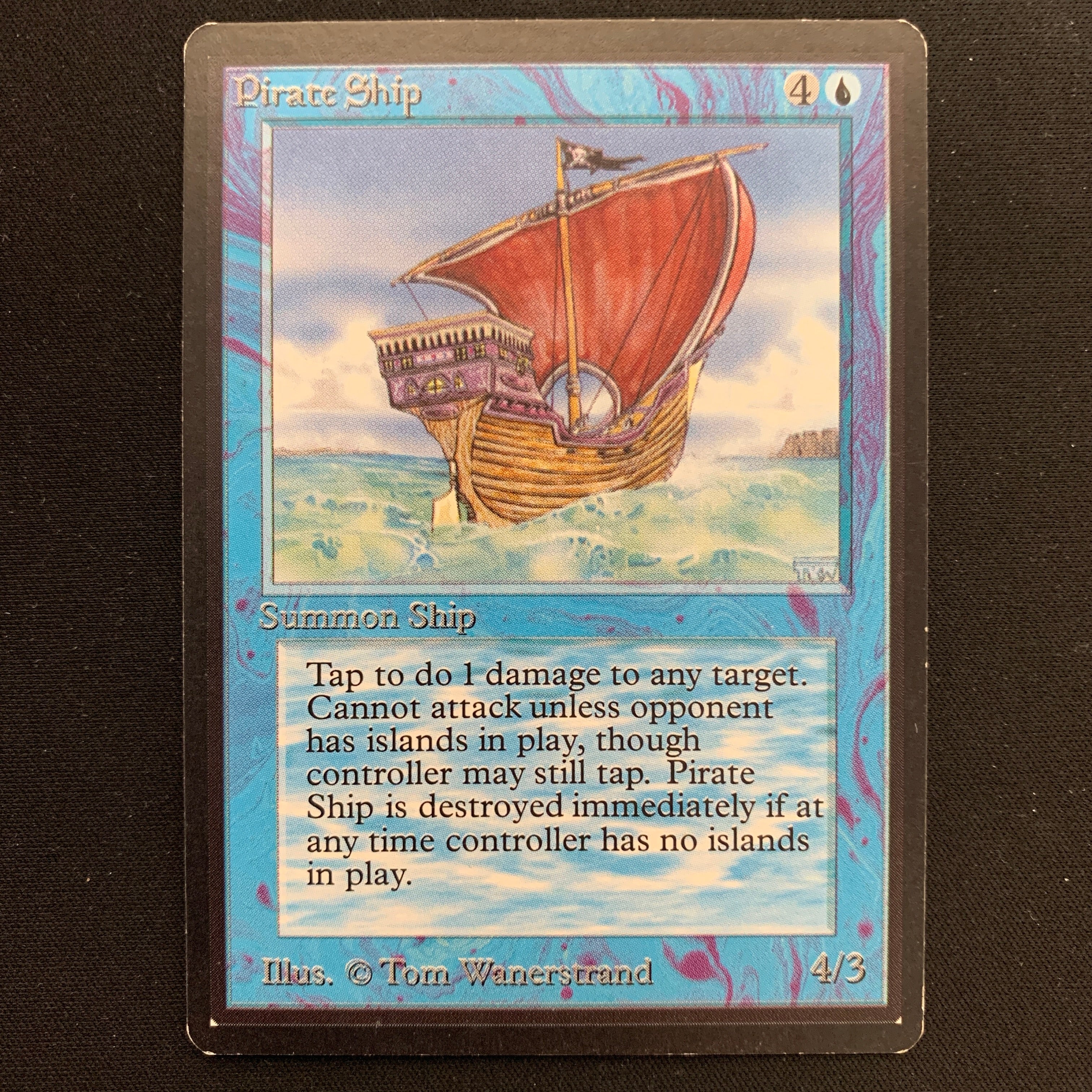 MTG Singles - Pirate Ship - Beta - 