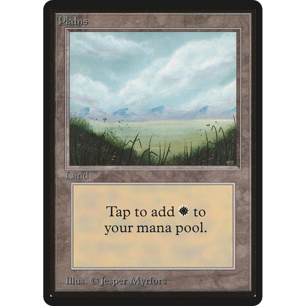 plains card mtg (0267) (EOE-267) - Edge of Eternities Basic Land. Plains (V.1) - Beta