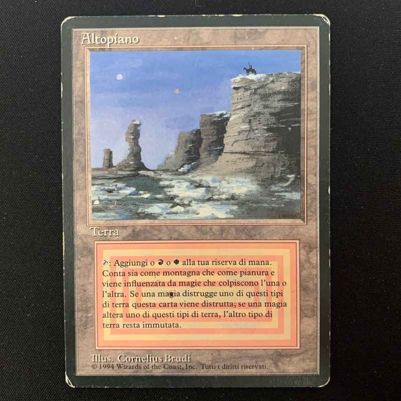 Magic the Gathering Plateau - Foreign Black Bordered - Italian PL - 24496