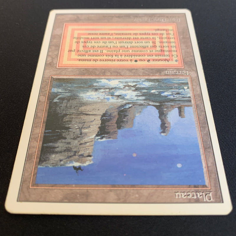 Magic the Gathering Plateau - Foreign White Bordered - French 