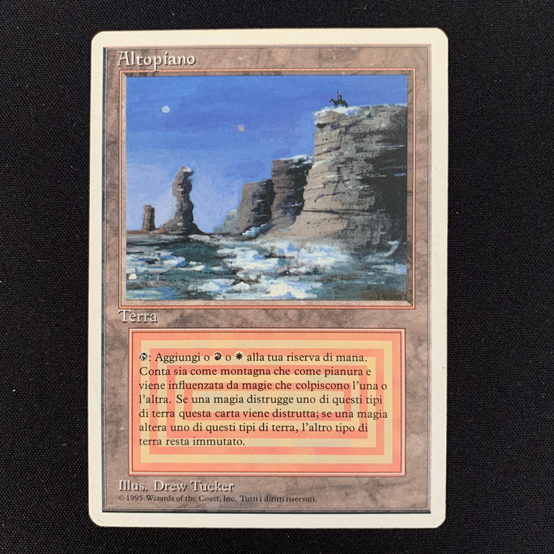 Magic the Gathering Plateau - Foreign White Bordered - Italian 