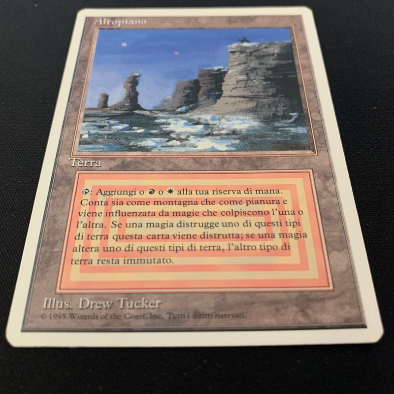 Magic the Gathering Plateau - Foreign White Bordered - Italian 