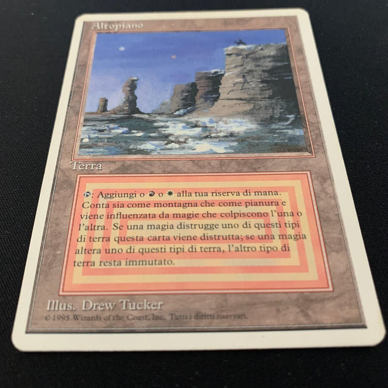 Magic the Gathering Plateau - Foreign White Bordered - Italian 