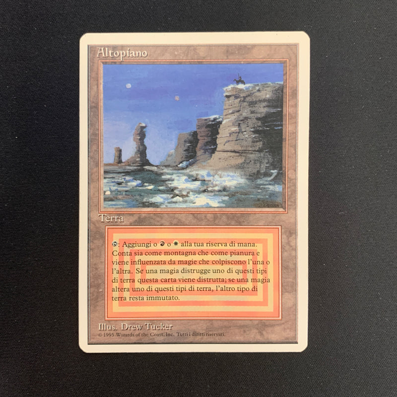 Magic the Gathering Plateau - Foreign White Bordered - Italian 