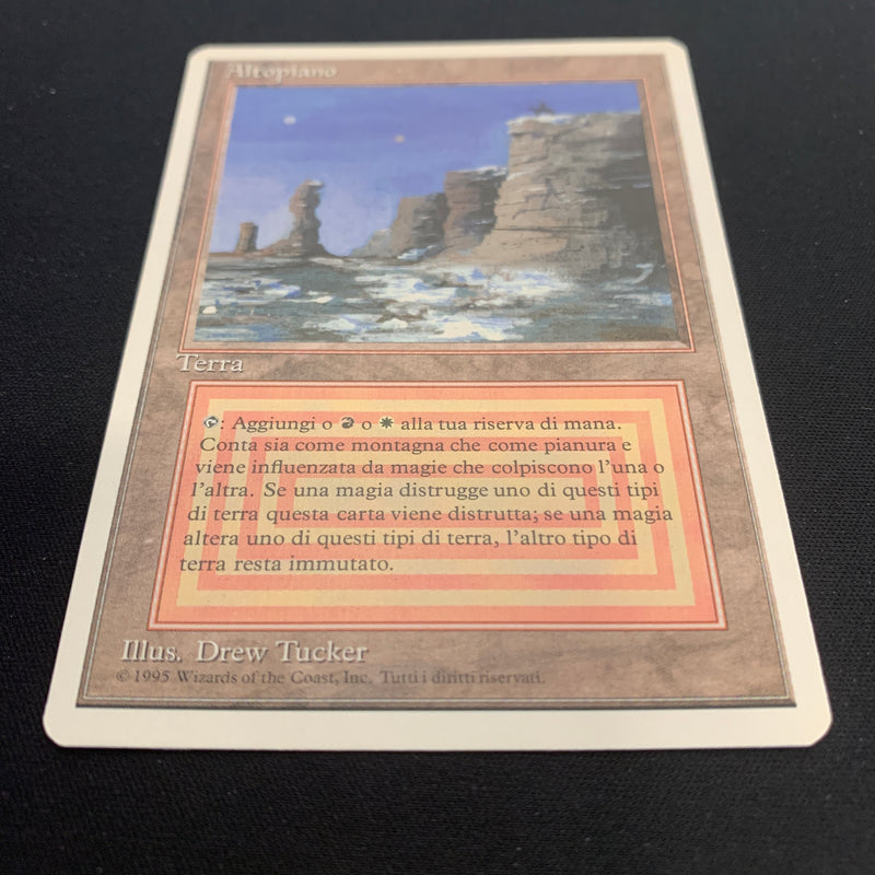 Magic the Gathering Plateau - Foreign White Bordered - Italian 