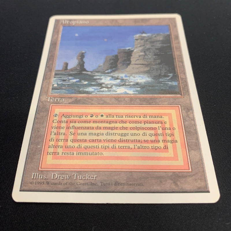 Magic the Gathering Plateau - Foreign White Bordered - Italian 