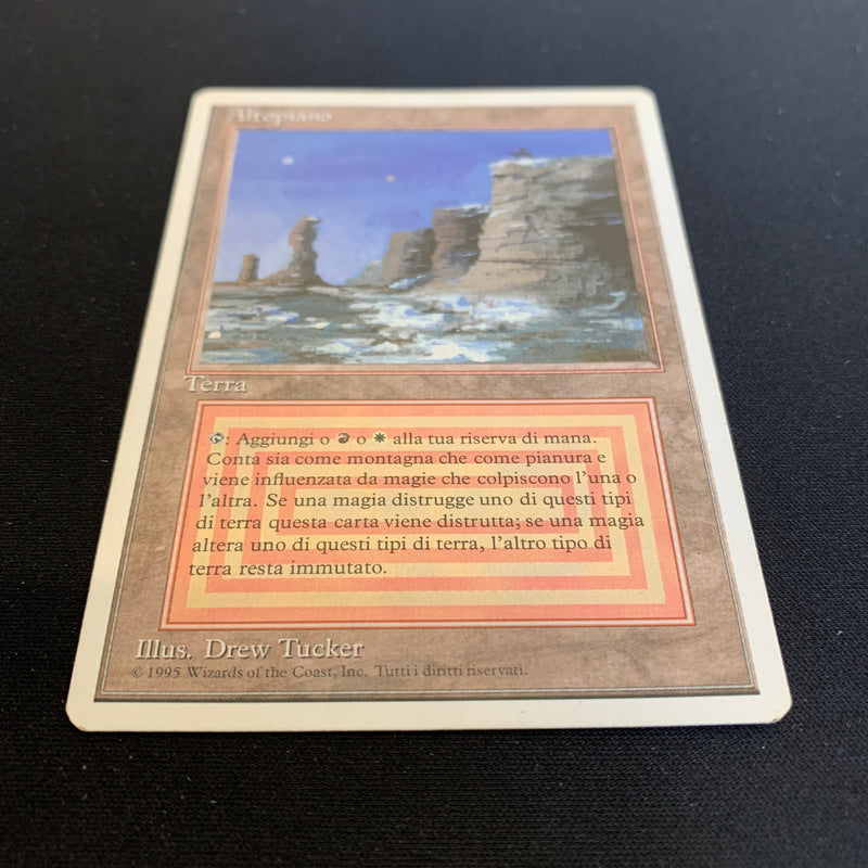 Magic the Gathering Plateau - Foreign White Bordered - Italian 