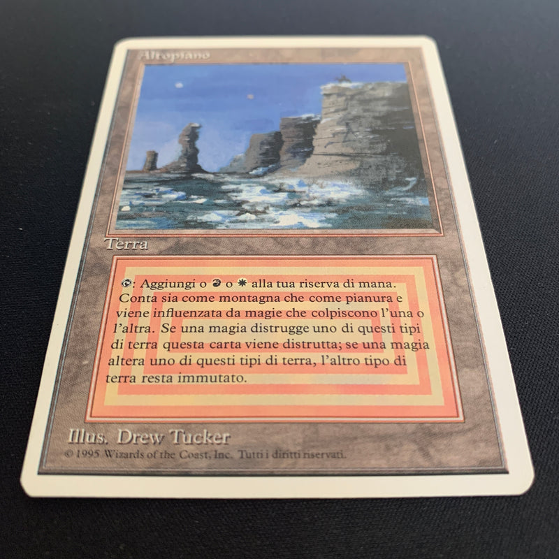 Magic the Gathering Plateau - Foreign White Bordered - Italian 