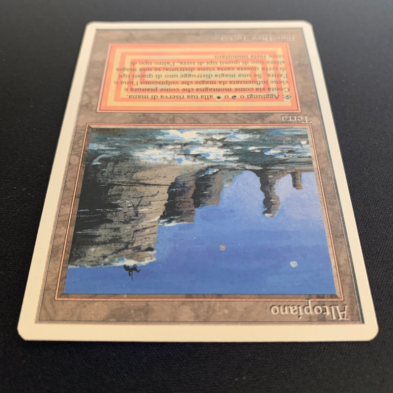 Magic the Gathering Plateau - Foreign White Bordered - Italian 