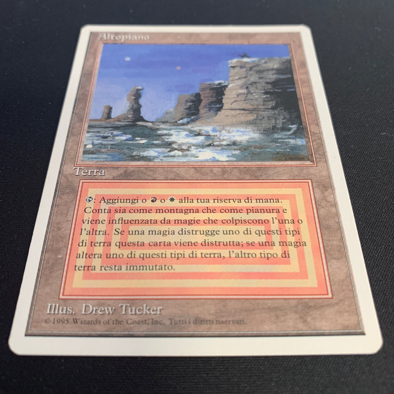 Magic the Gathering Plateau - Foreign White Bordered - Italian 