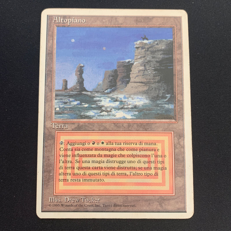 Magic the Gathering Plateau - Foreign White Bordered - Italian 