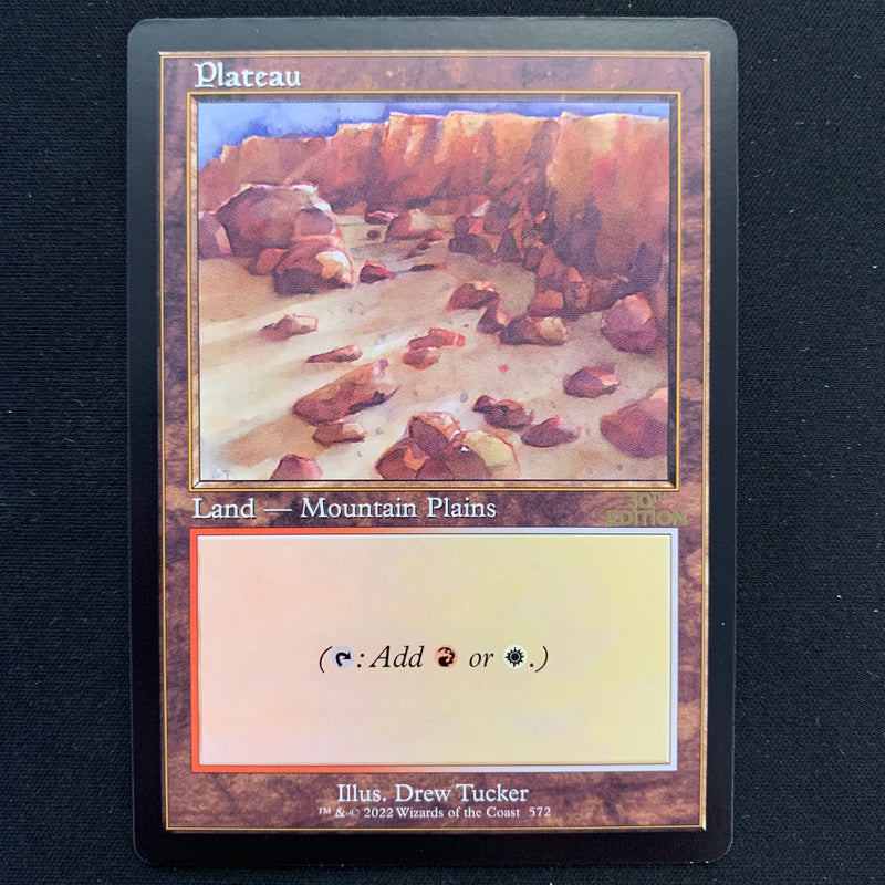 Plateau (Retro Frame) 30th Anniversary Edition Magic: The Gathering