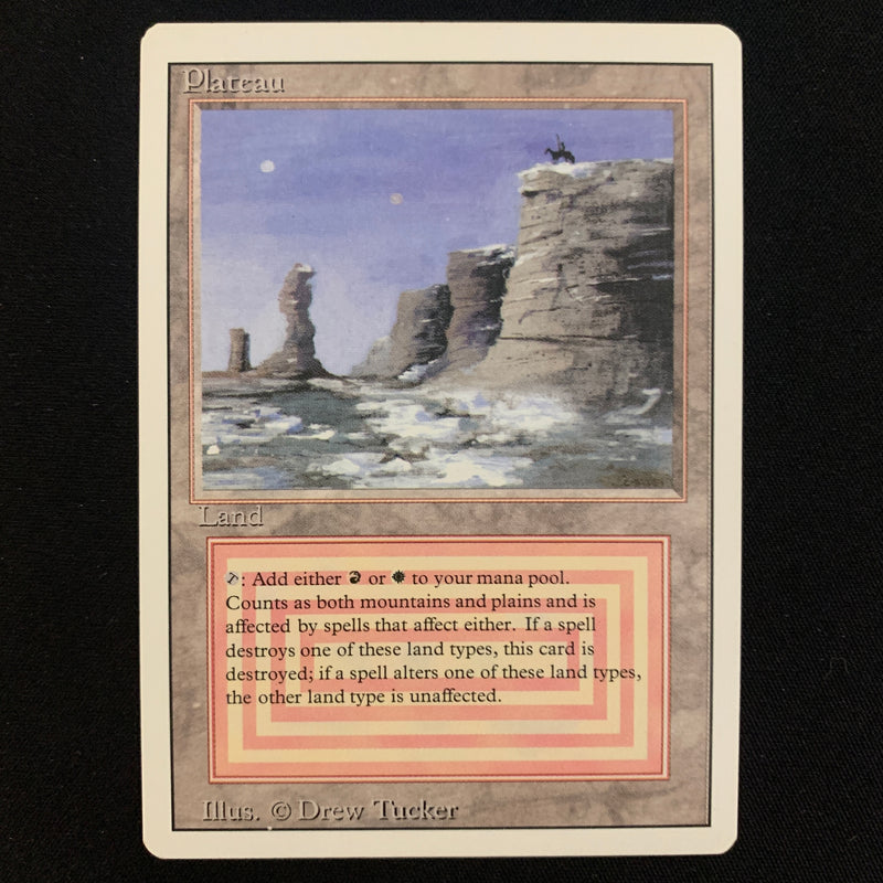 Plateau Revised Magic: The Gathering