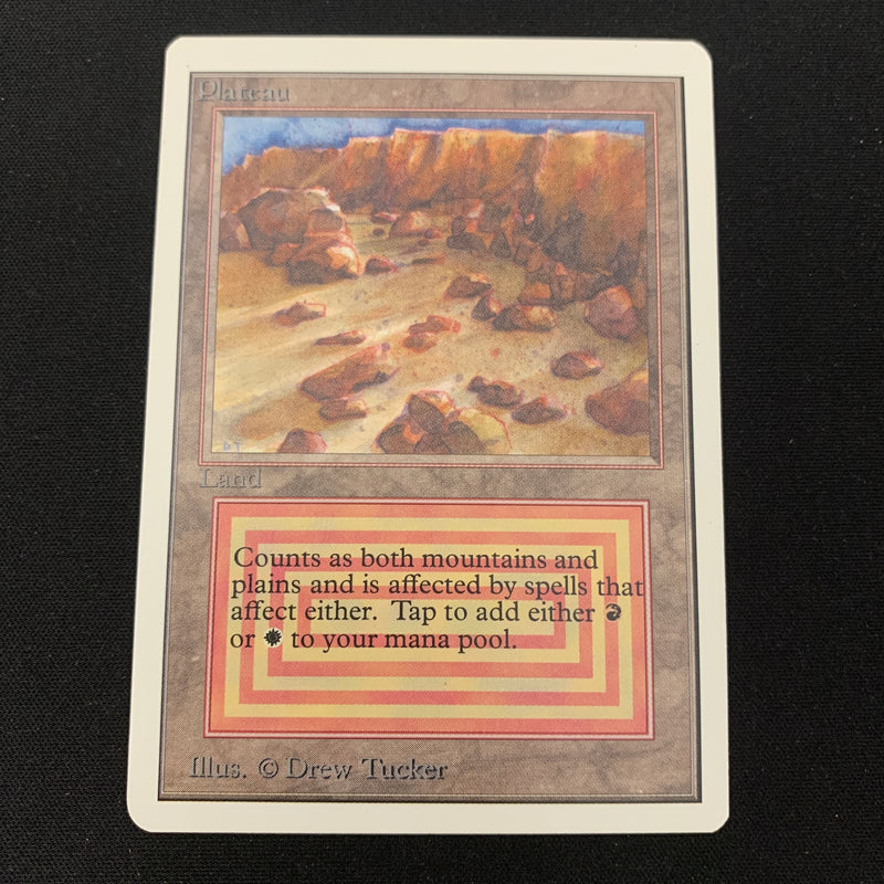 Magic the Gathering Plateau - Unlimited NM - ROLLER LINES - 24132