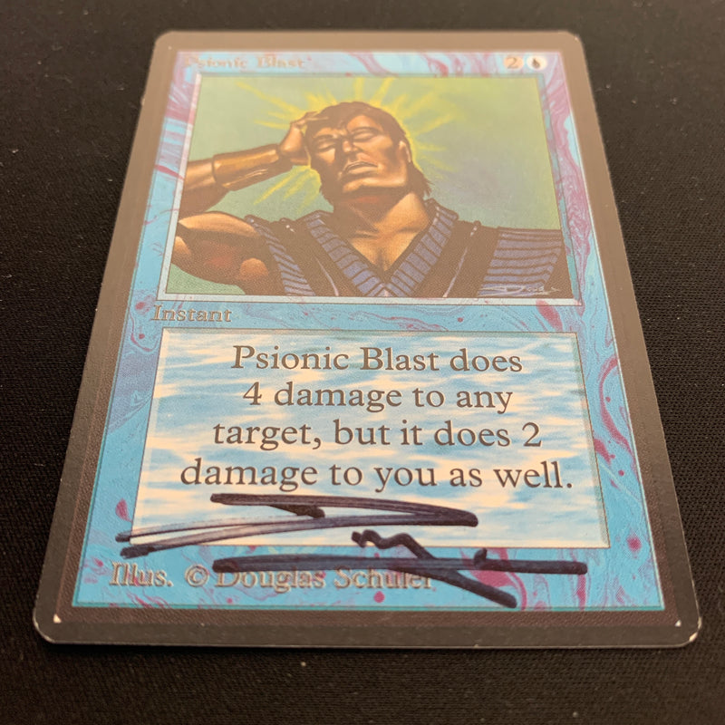 Magic the Gathering Psionic Blast - Beta 