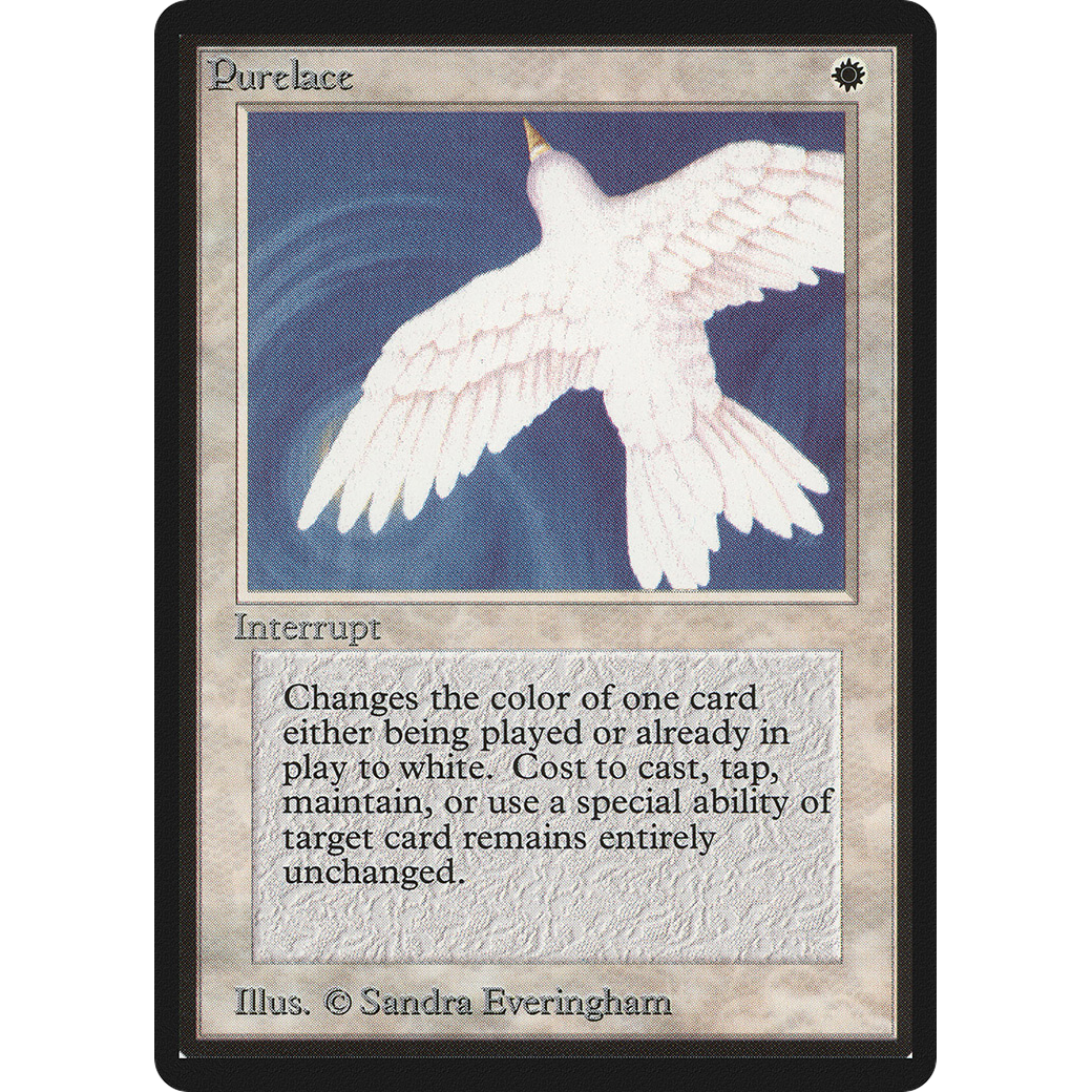 MTG Singles - Purelace - Beta - NM