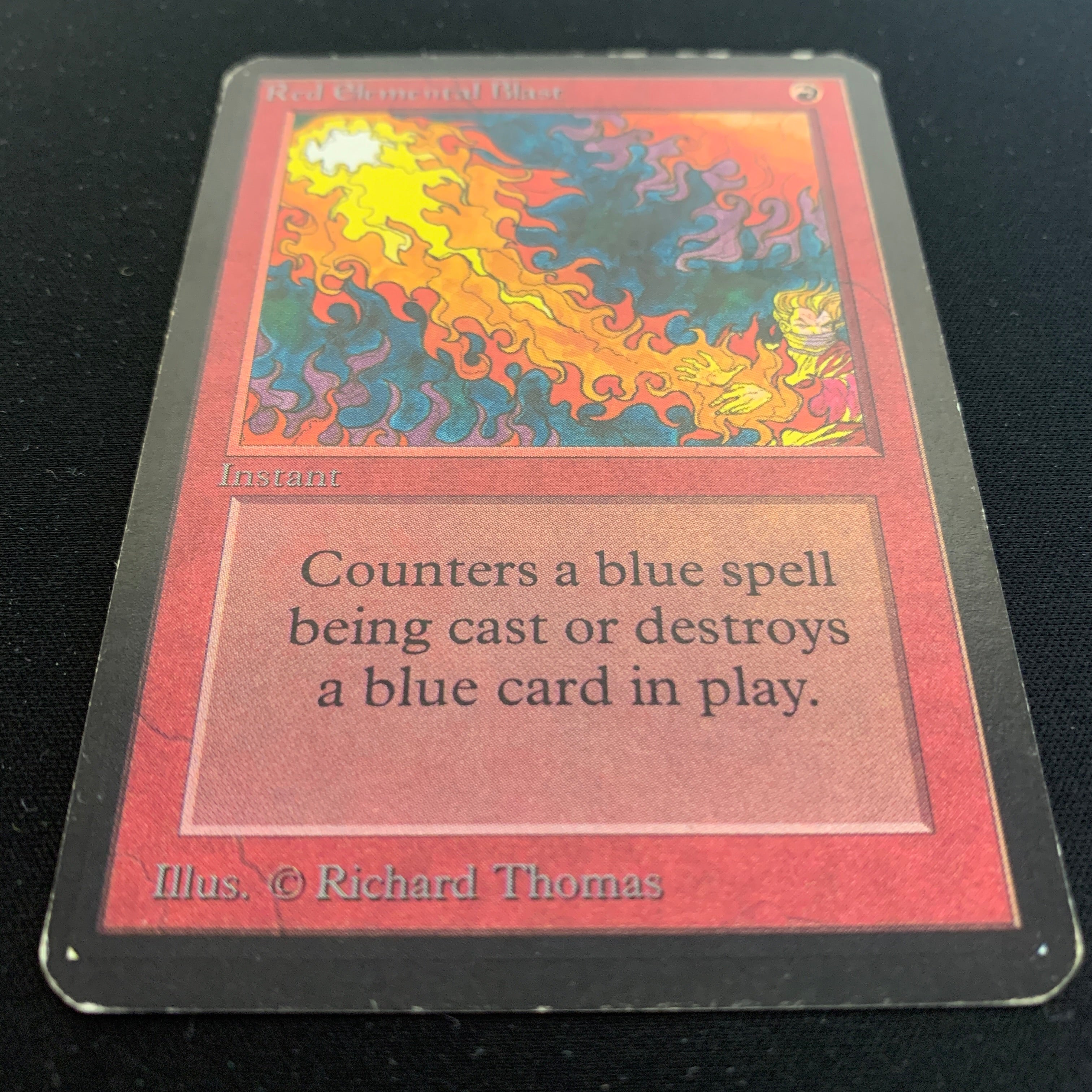MTG Singles - Red Elemental Blast - Alpha - 