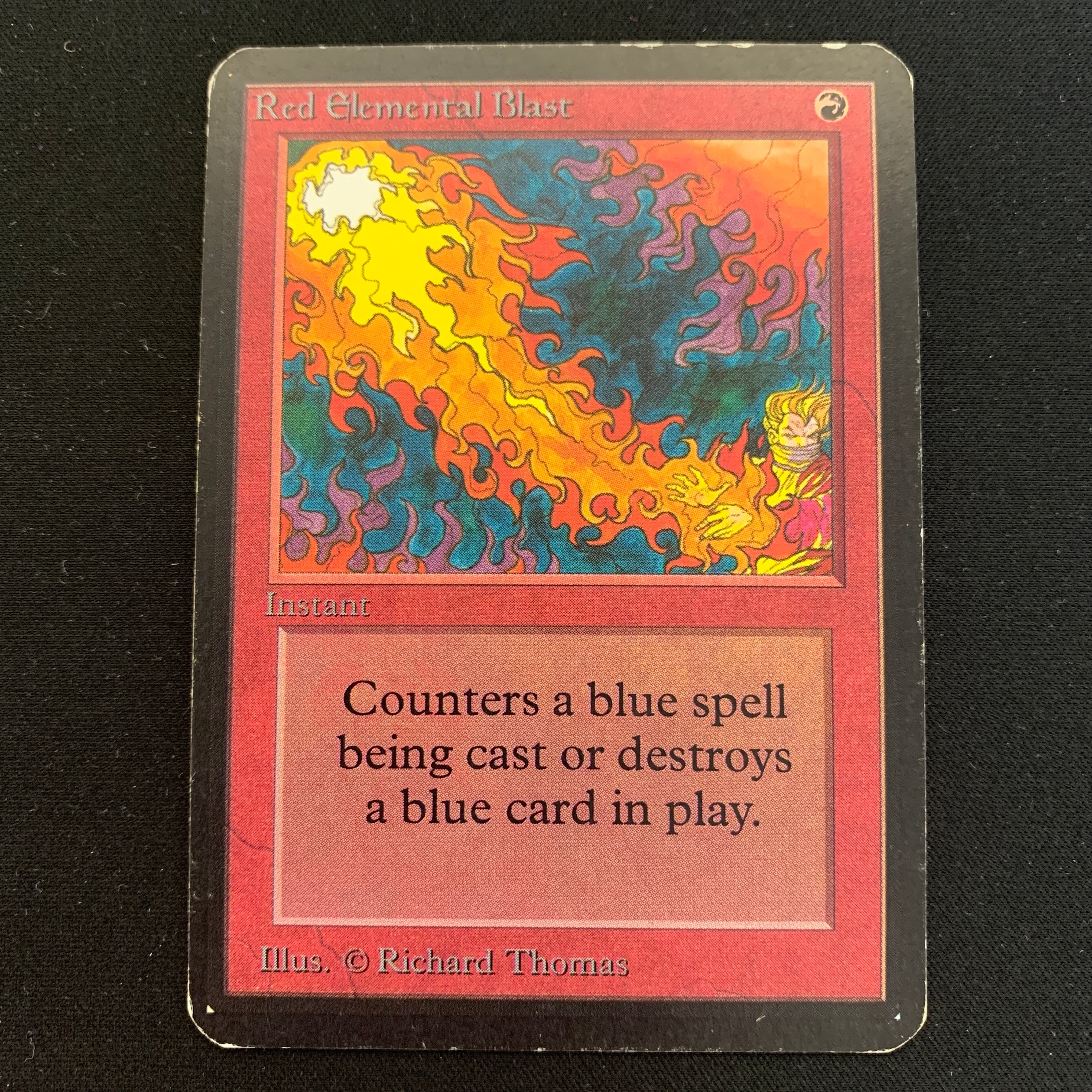 MTG Singles - Red Elemental Blast - Alpha - 