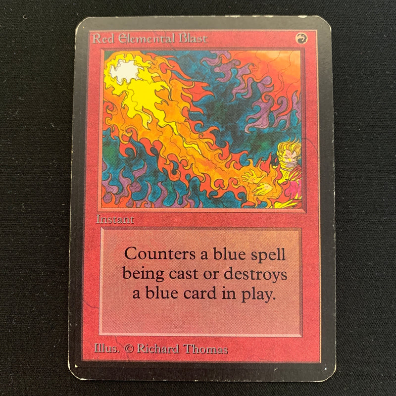 Magic the Gathering Red Elemental Blast - Alpha 