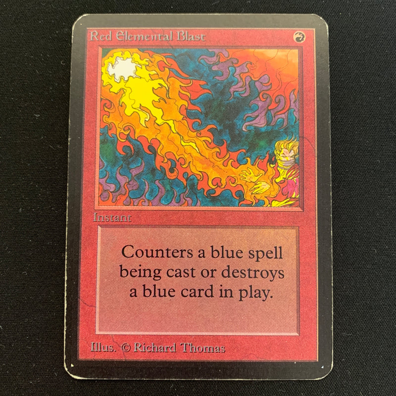 Magic the Gathering Red Elemental Blast - Alpha 