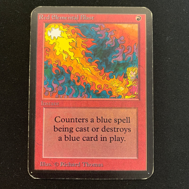 Magic the Gathering Red Elemental Blast - Alpha 