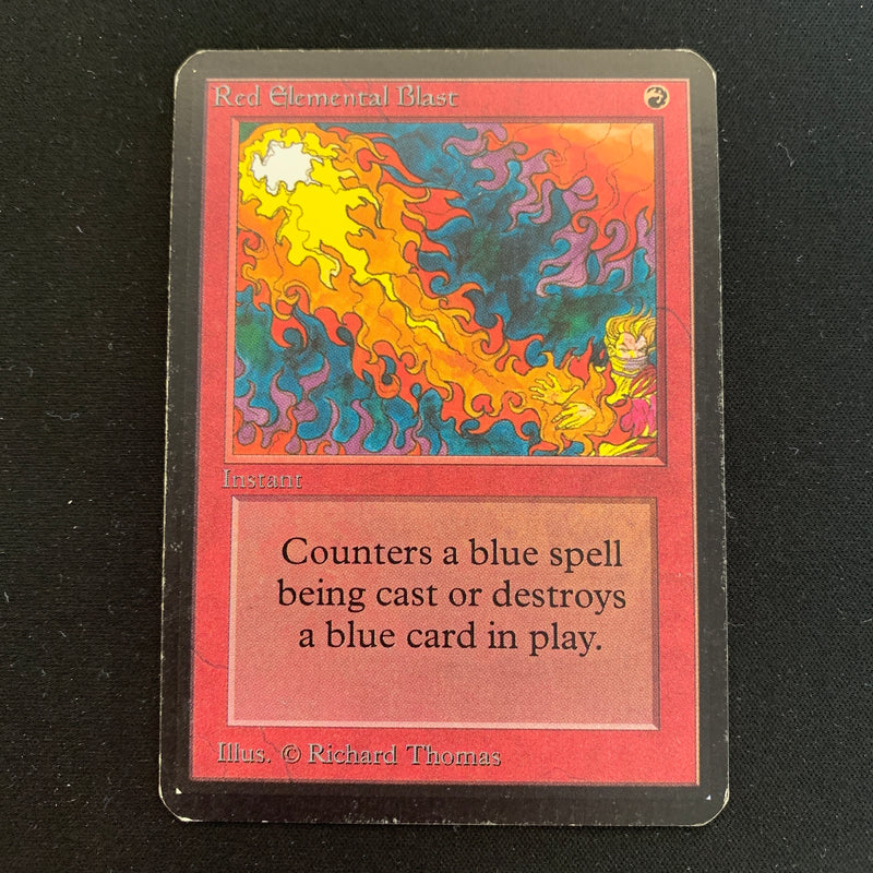 Magic the Gathering Red Elemental Blast - Alpha 